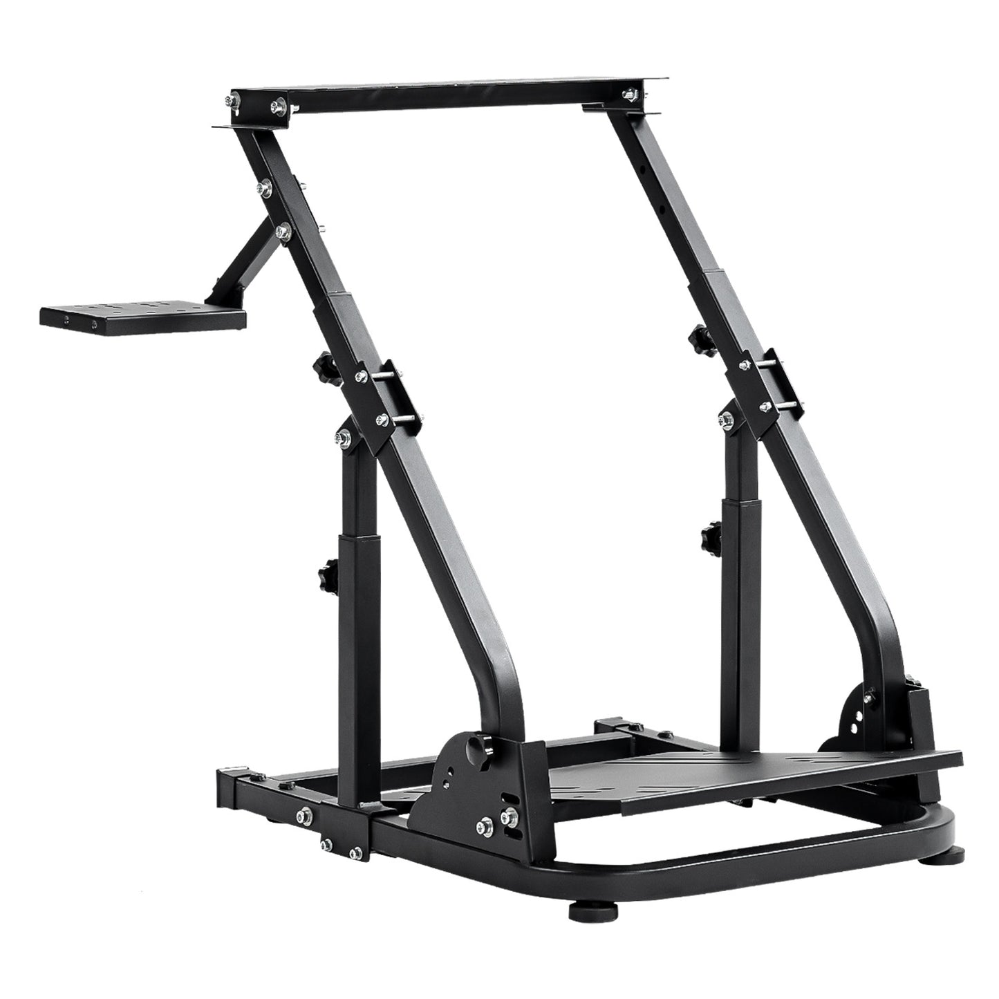 Mokapit G923 Racing Wheel Stand Enhanced version adjustable steering wheel stand fit for Logitech Thrustmaster G25 G27 G29 G920 T300RS, Sim Racing Stand No Steering Wheel Pedal Shifter