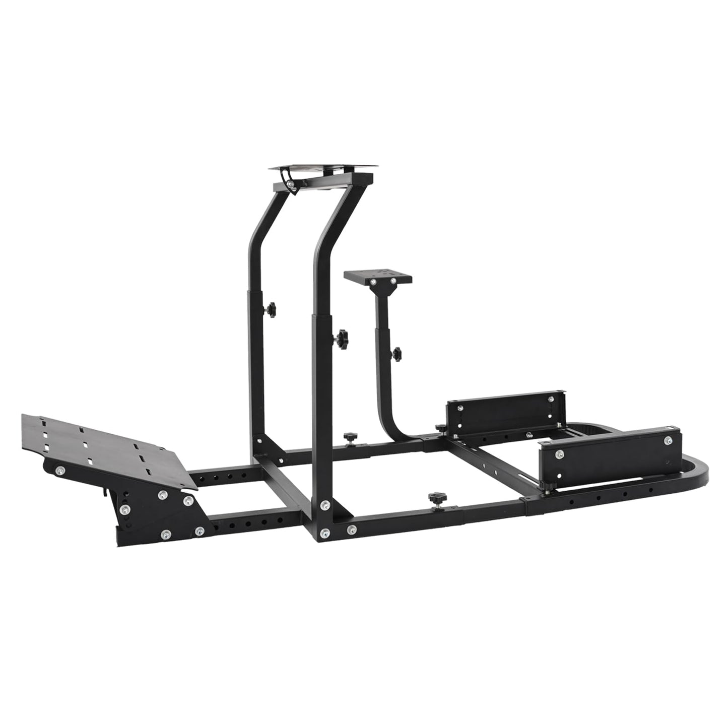 Mokapit Racing Cockpit Adjustment Compatible with Logitech/Thrustmaster/PXN/Fanatec T500 RS,T300 RS,T300,G25,G27,G29,G920 Racing Steering Stand Without Wheel&Handbrake & Pedals