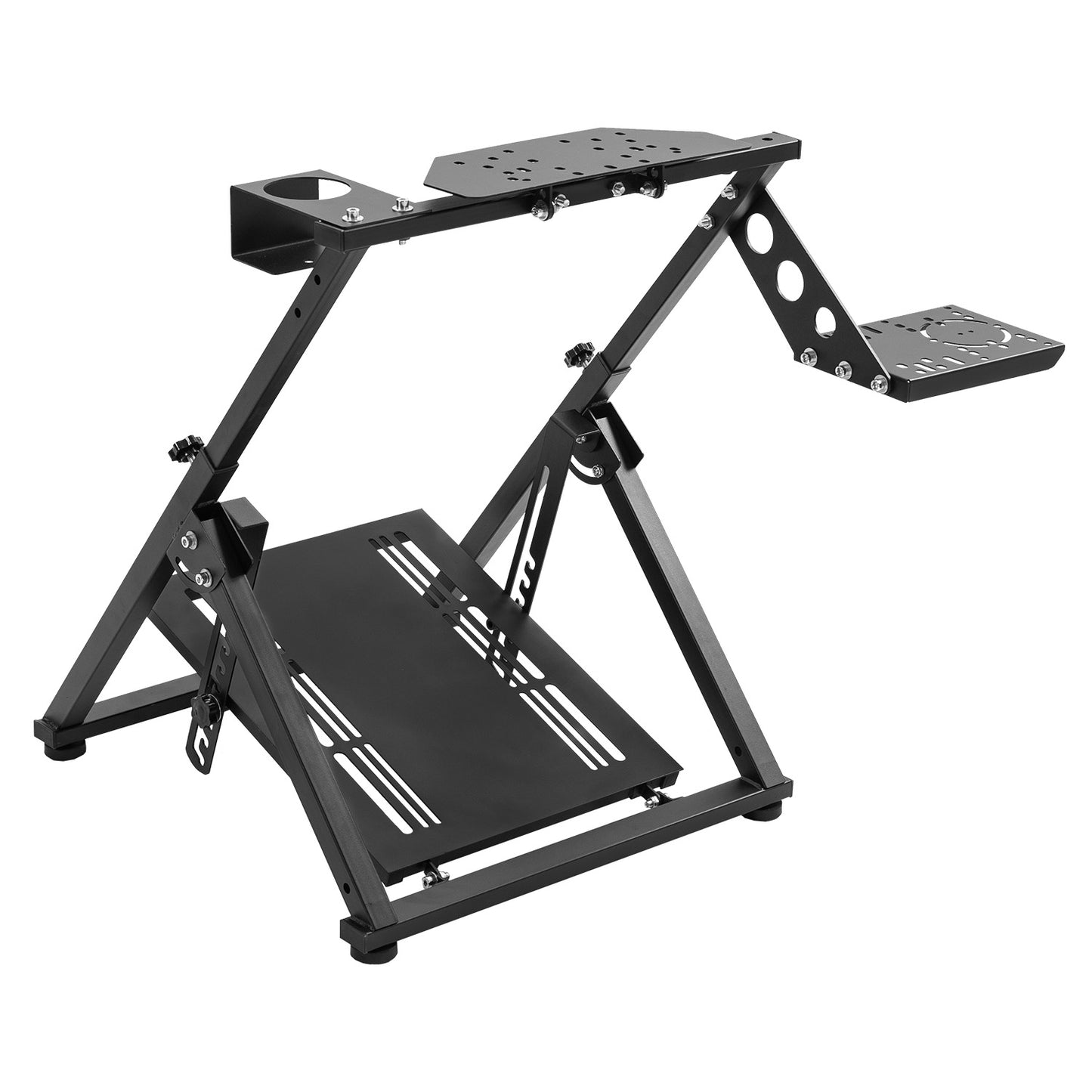 Mokapit Racing Steering Wheel Stand X Frame Compatible for G29,G920,T300RS, New Upgrade Racing Simulator Cockpit Foldable Adjustable Wheel, Shifter,Pedals and Handbrake NOT Included